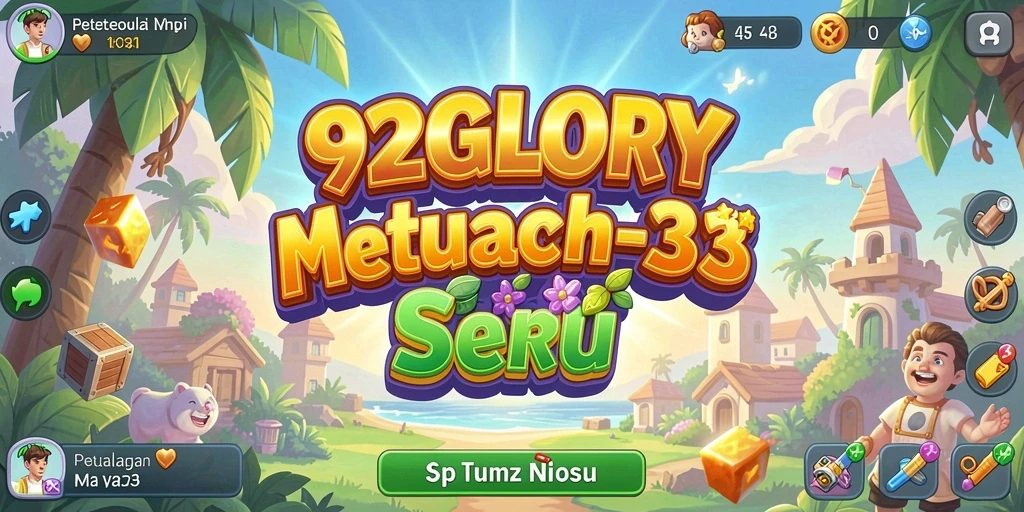 Gameplay seru dan warna-warni di 92GLORY.