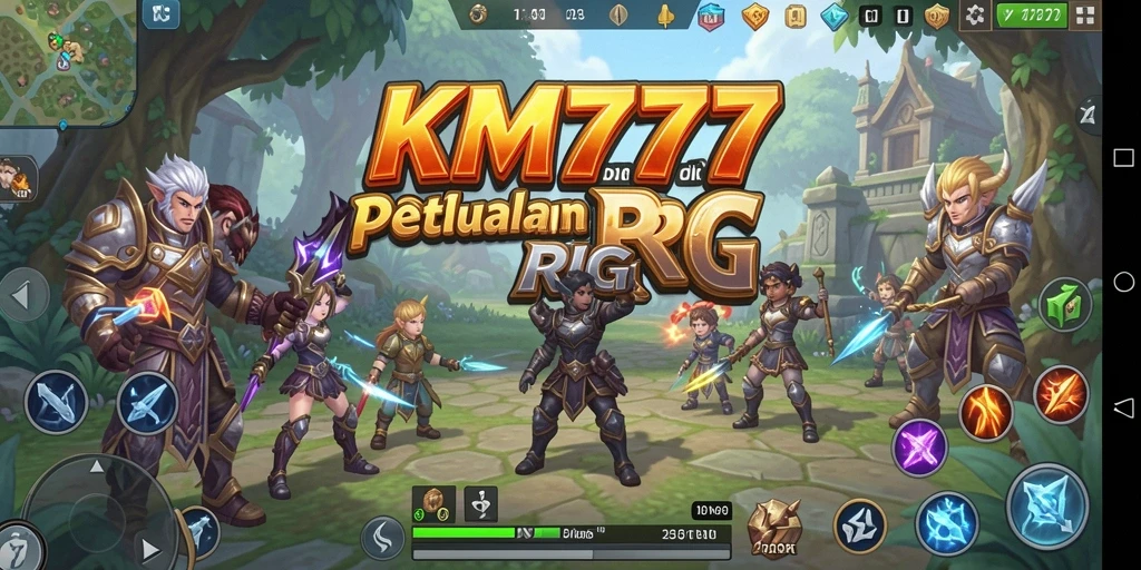Tampilan gameplay RPG yang menakjubkan dengan petualangan seru.