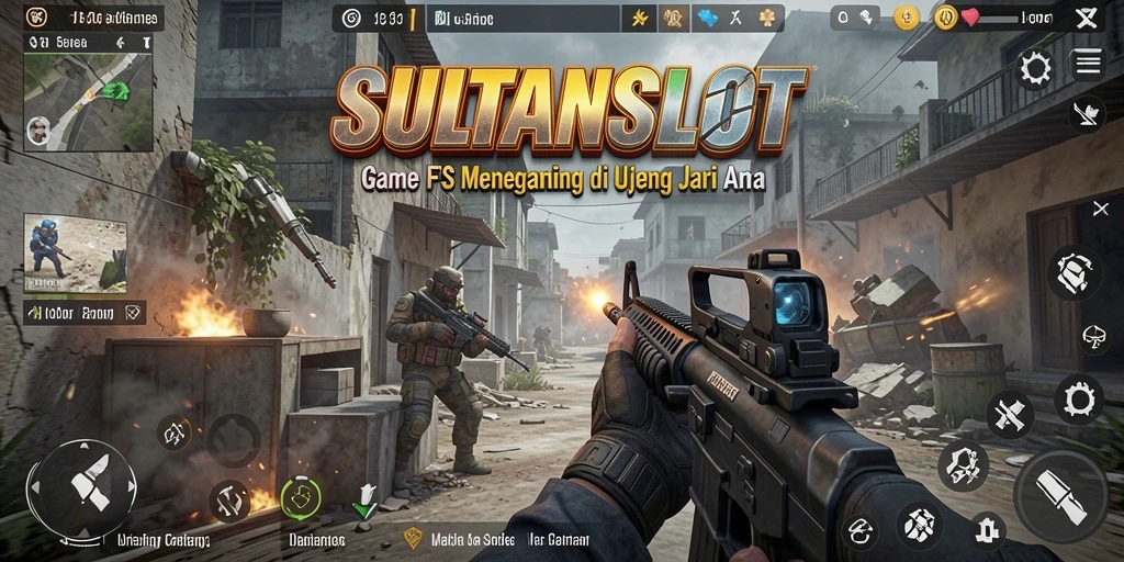 Tampilan gameplay intens dari SULTANSLOT yang memukau.